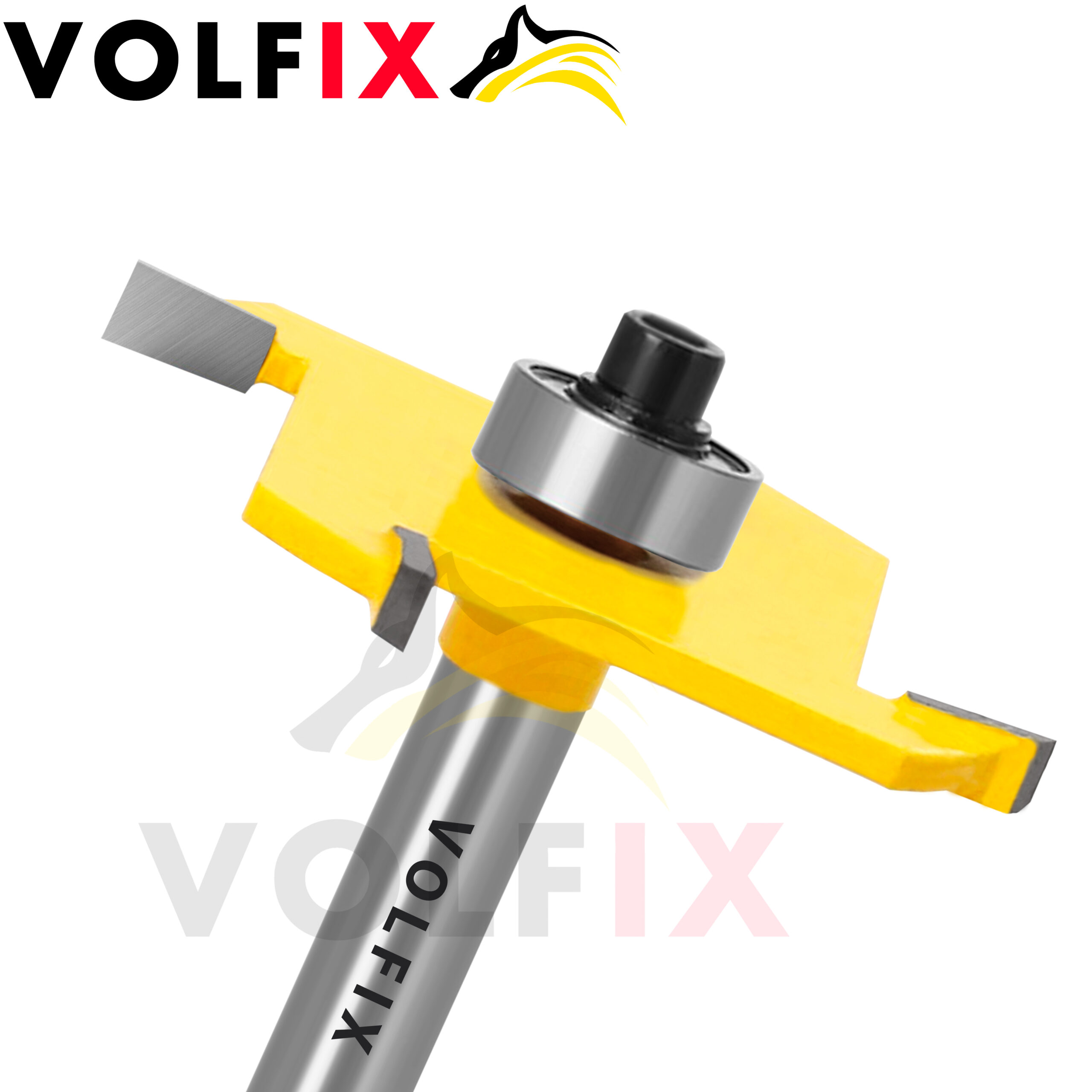 Фреза кромкова пазова для вибірки четверті VOLFIX FZ-120-344 h4 d8