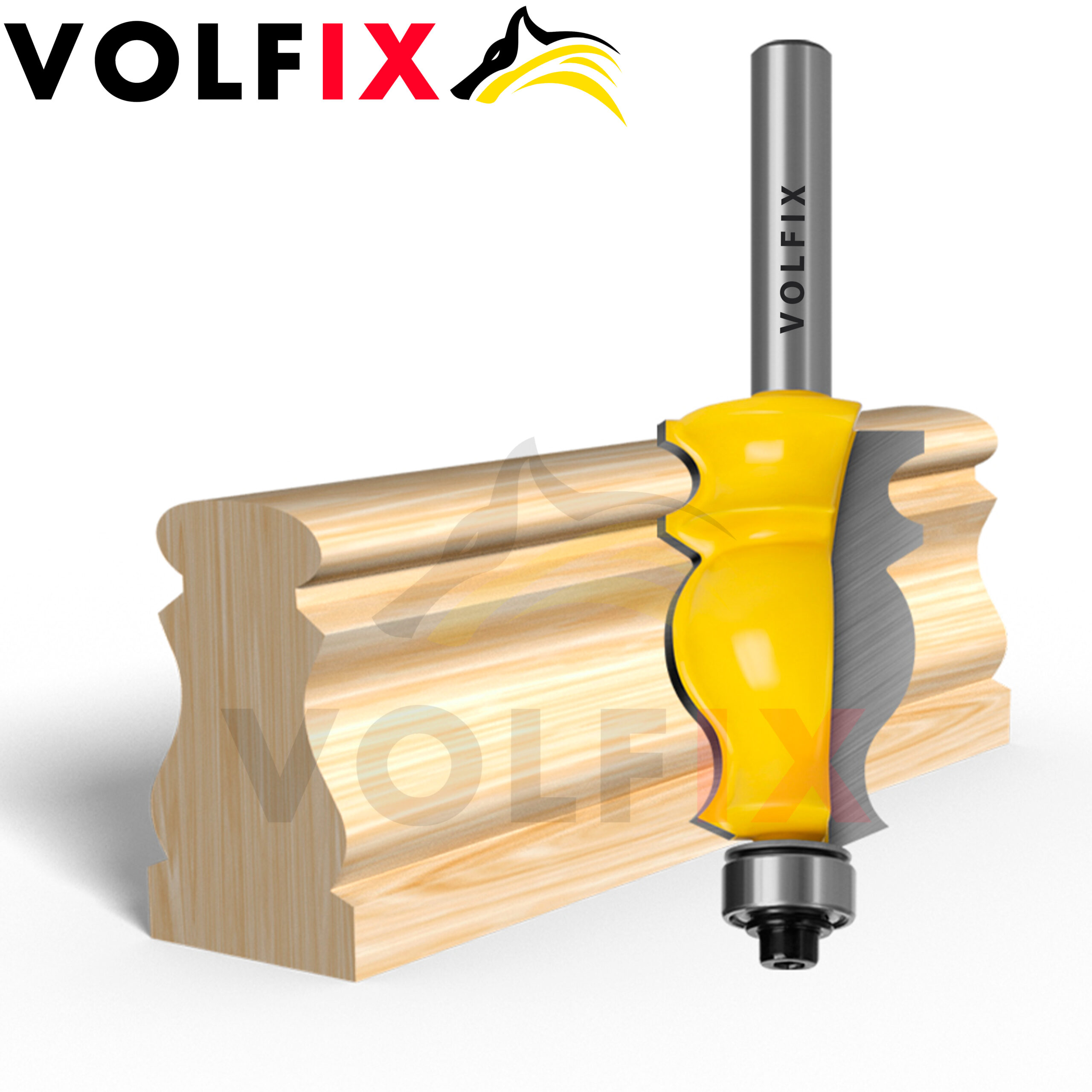 Фігурна кромкова фреза VOLFIX FZ-120-211 d8