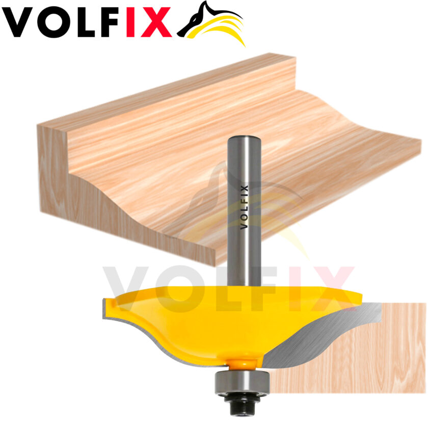 Фреза фігірейна горизонтальна для виготовлення фільонки VOLFIX FZ-120-951 d8