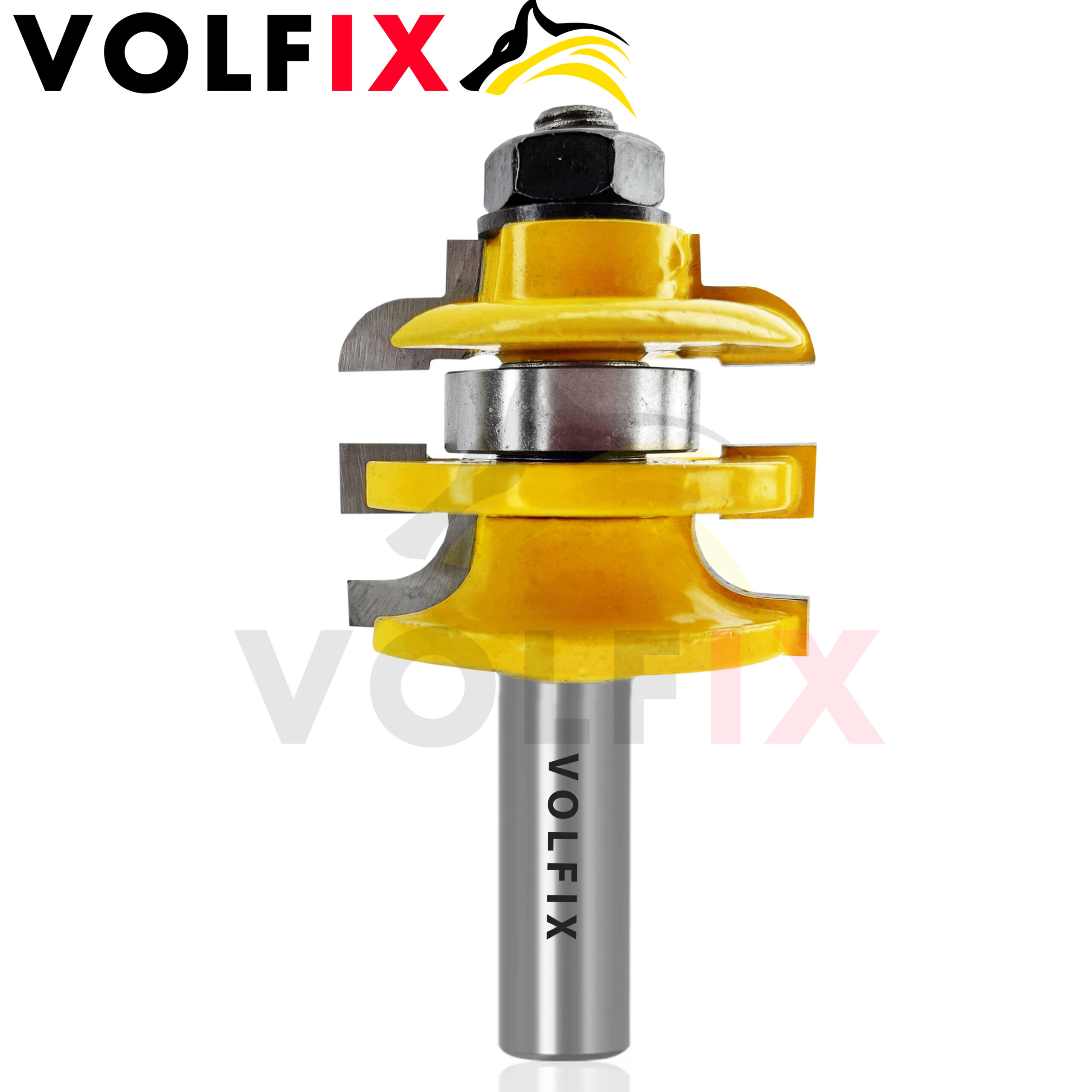 Комбінована рамкова фреза VOLFIX FZ-120-994 d12 для мебельної обв'язки