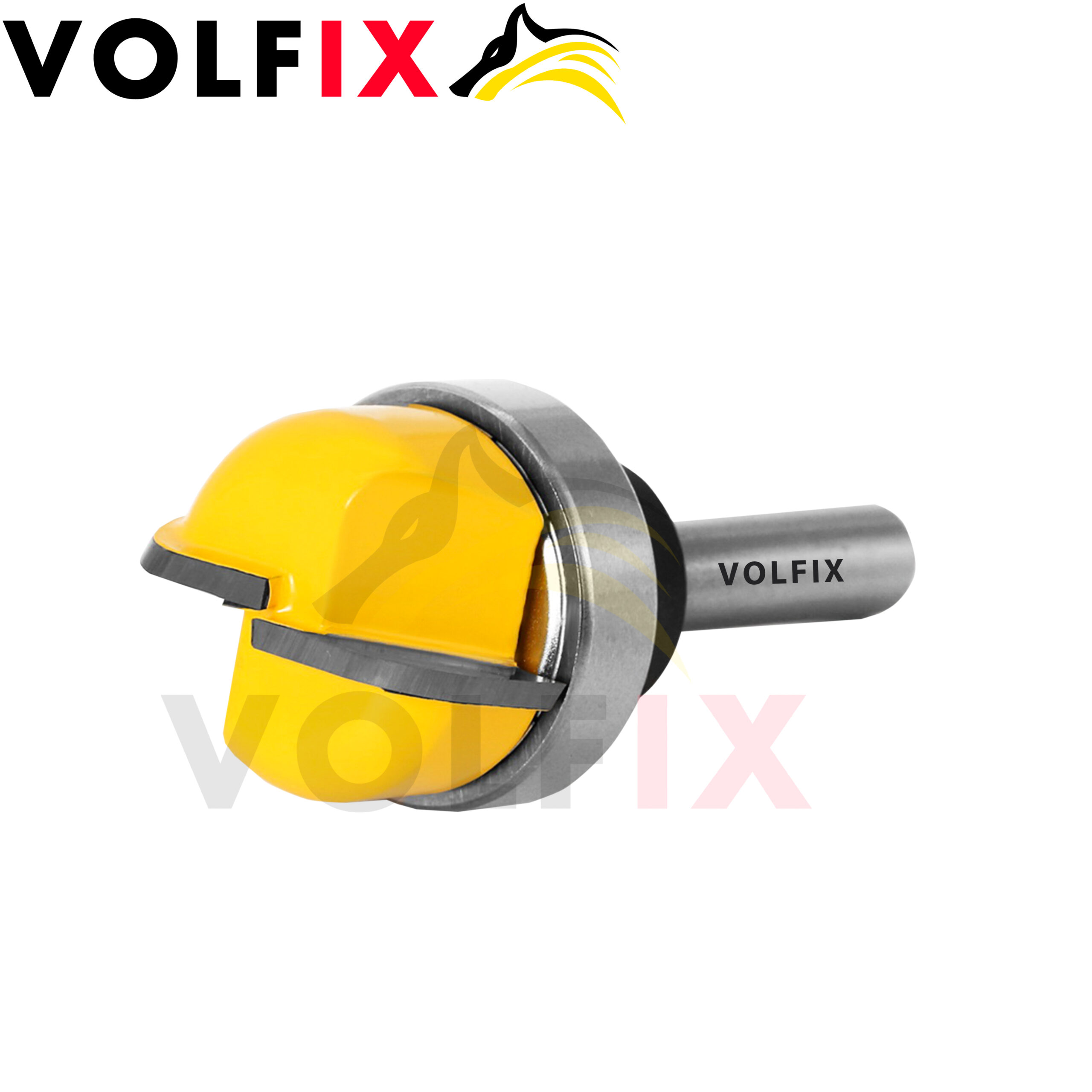Пазова галтельна фреза з підшипником VOLFIX FZ-120-250 d8 для виготовлення жолобків тарілок чаш лотків підносів