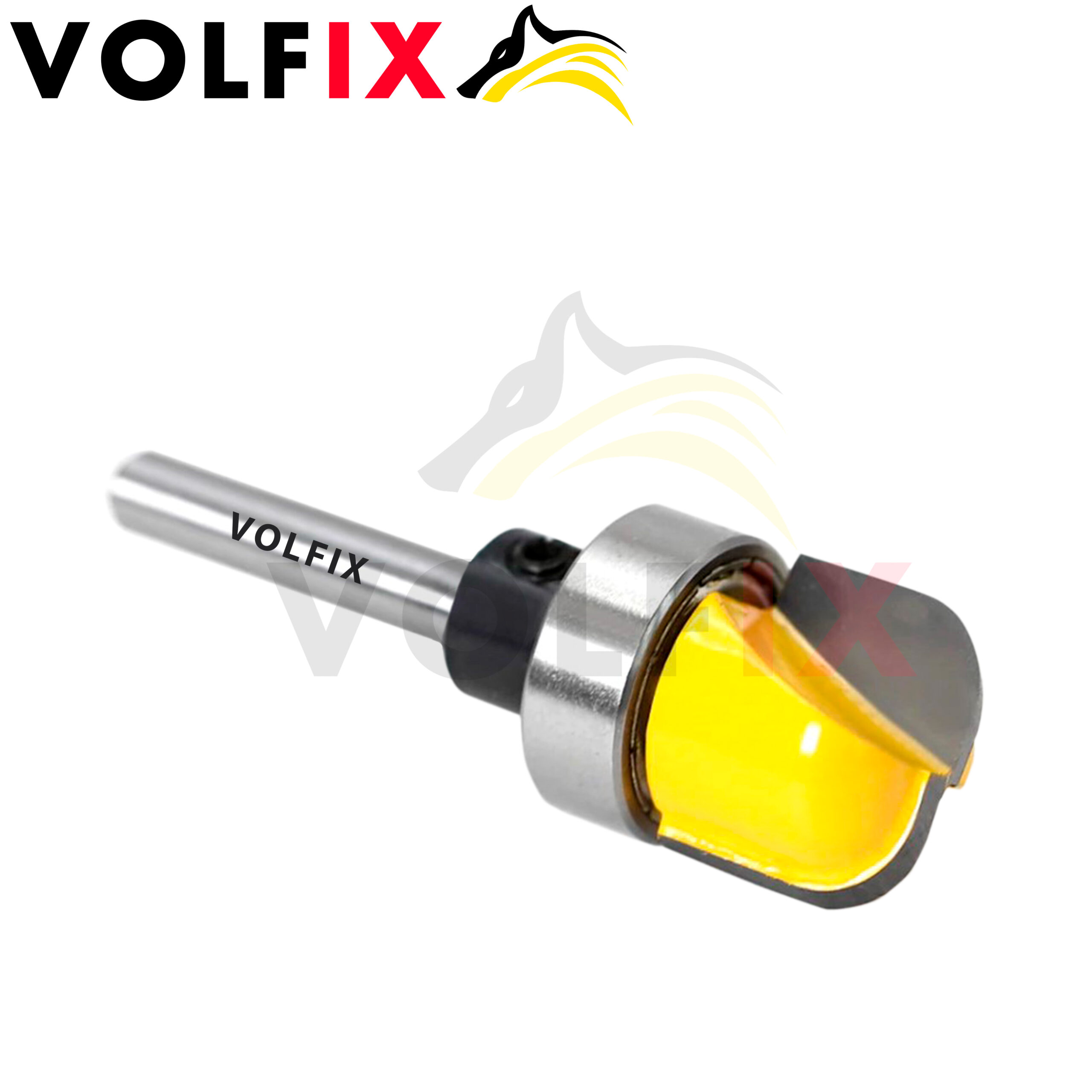 Пазова галтельна фреза з підшипником VOLFIX FZ-120-255 d6 для виготовлення жолобків тарілок чаш лотків підносів