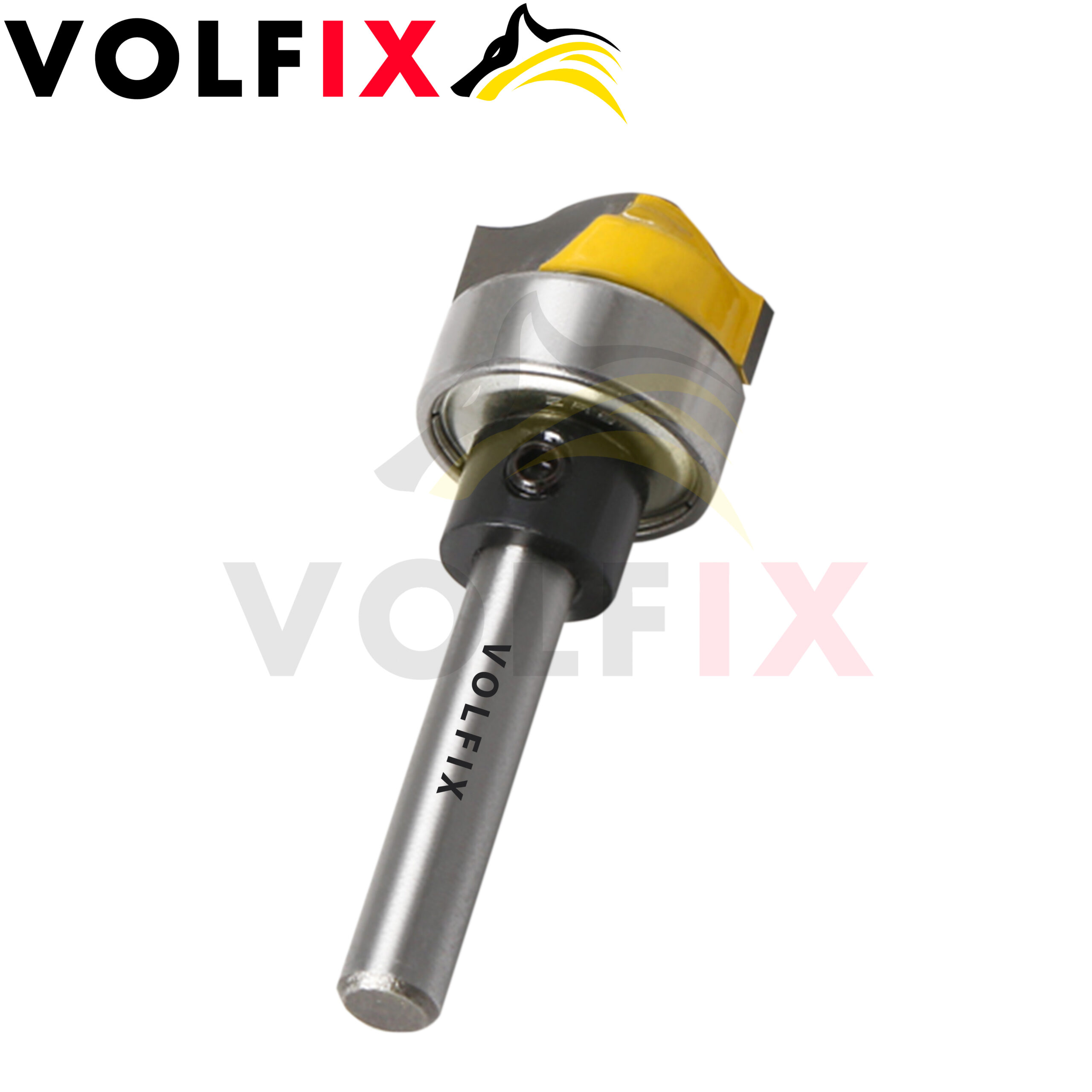 Пазова галтельна фреза з підшипником VOLFIX FZ-120-260 d8 для фільонки, перил, штапика