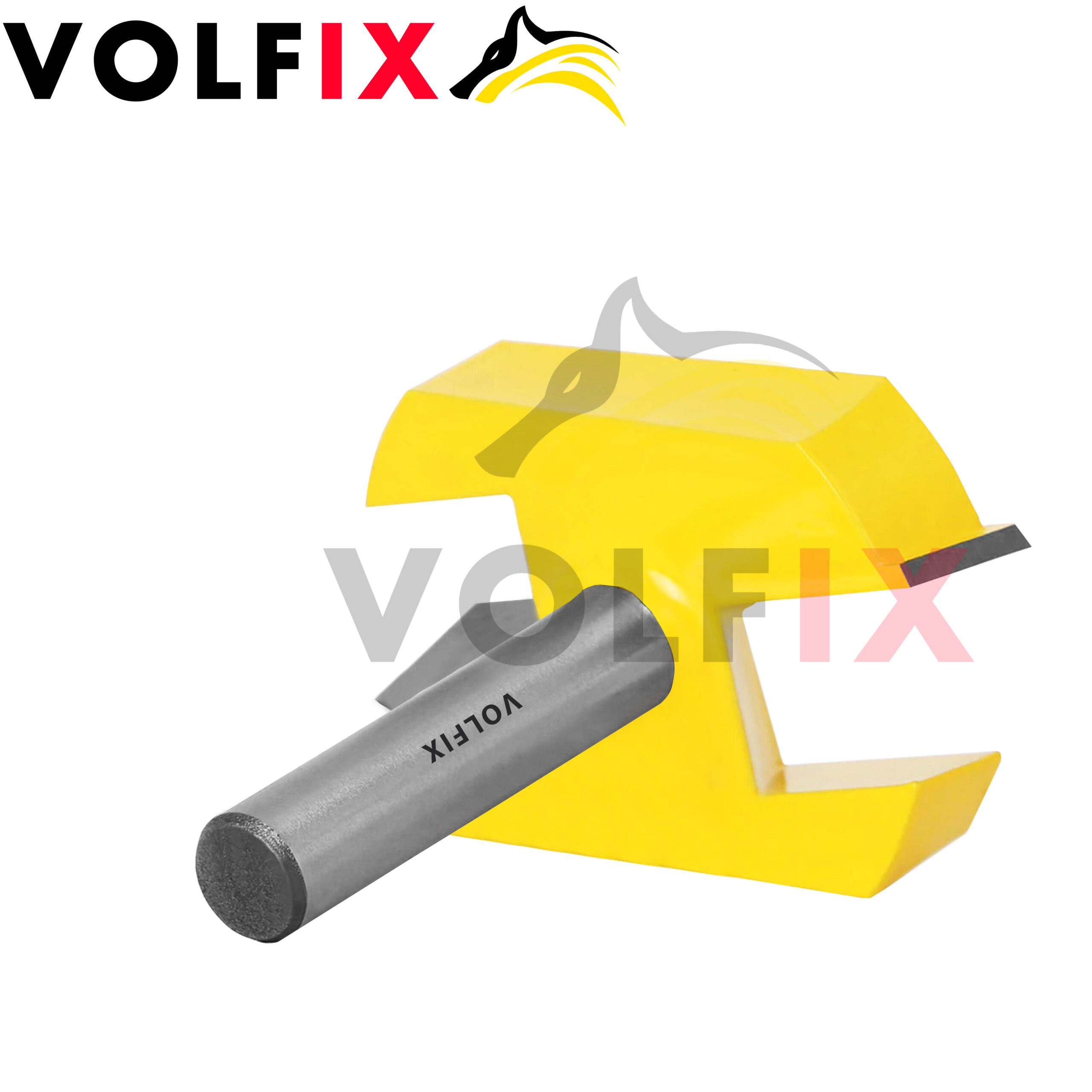 D57 h15 d8 погружна пазова пряма фреза VOLFIX FZ-120-400 d8