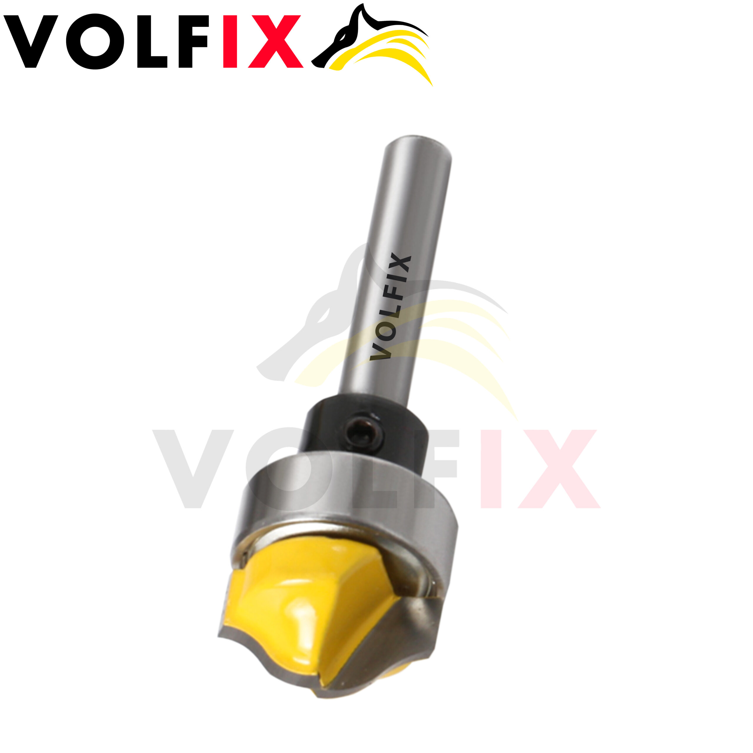 Пазова фасонна фреза з підшипником VOLFIX FZ-120-260 d8 для фільонки, перил, штапика