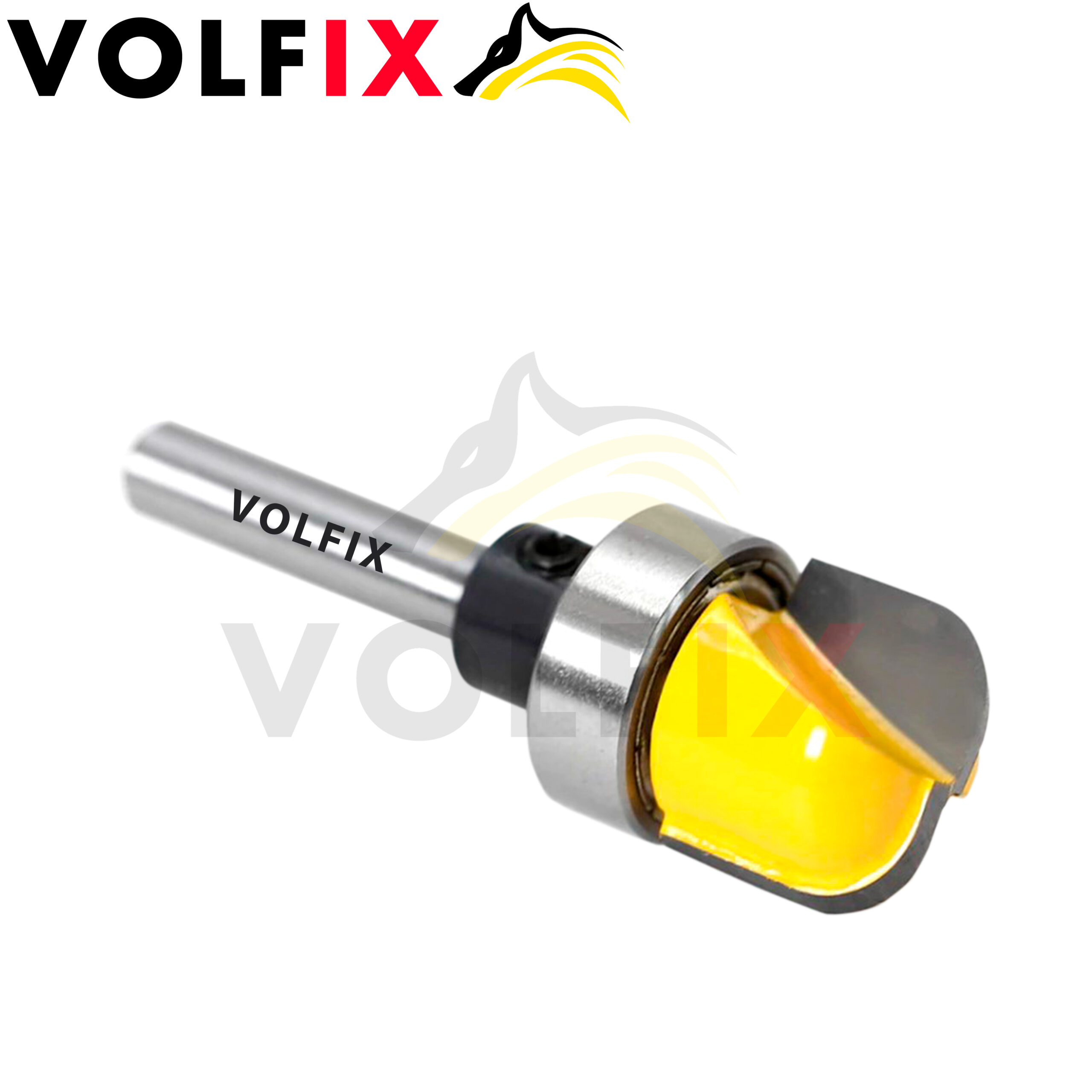 Пазова фасонна фреза з підшипником VOLFIX FZ-120-255 d8 для виготовлення жолобків тарілок чаш лотків підносів