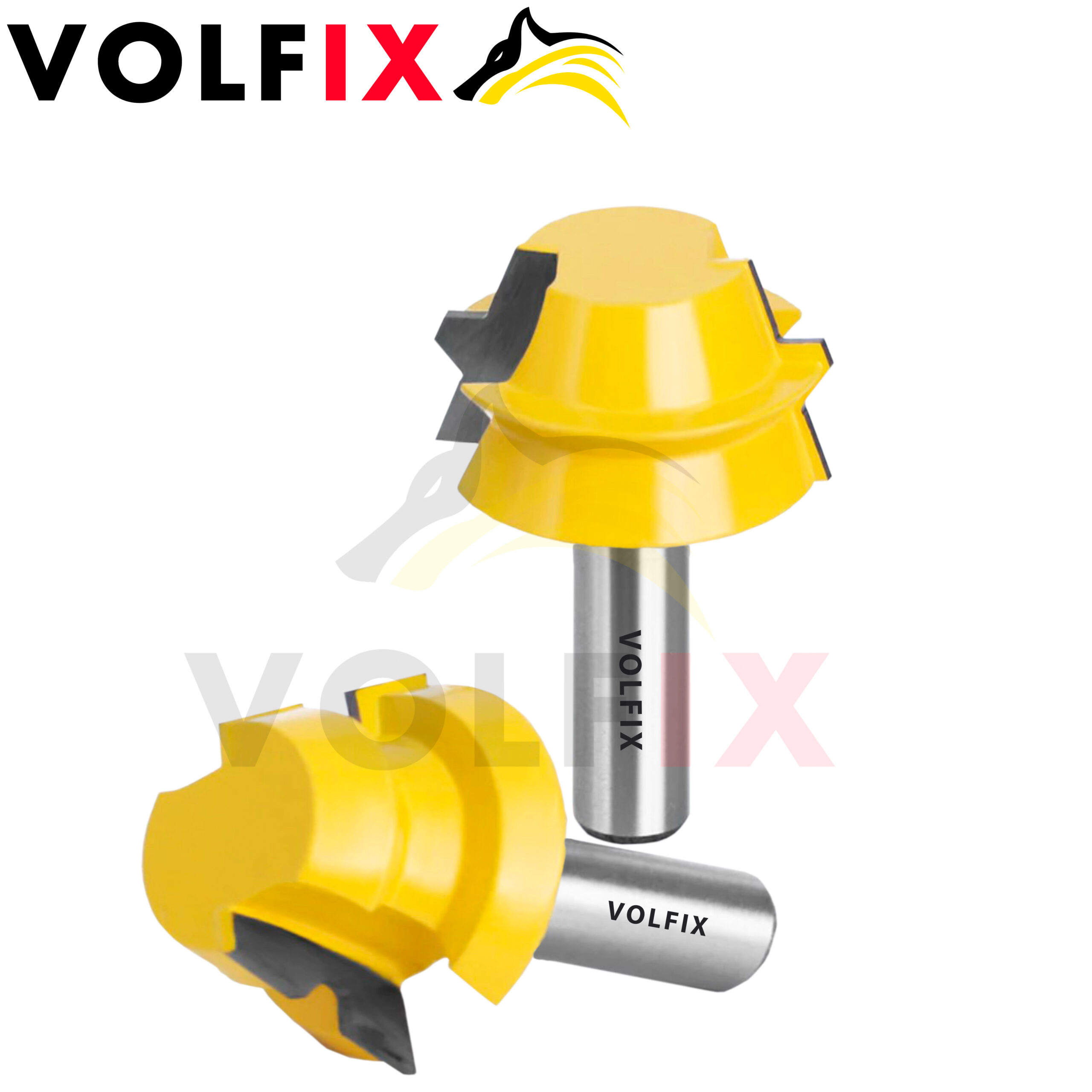 Фрези для виготовлення бочок VOLFIX FZ-120-600 d8 пазо-шипова фреза для з'єднання (тато-мама)