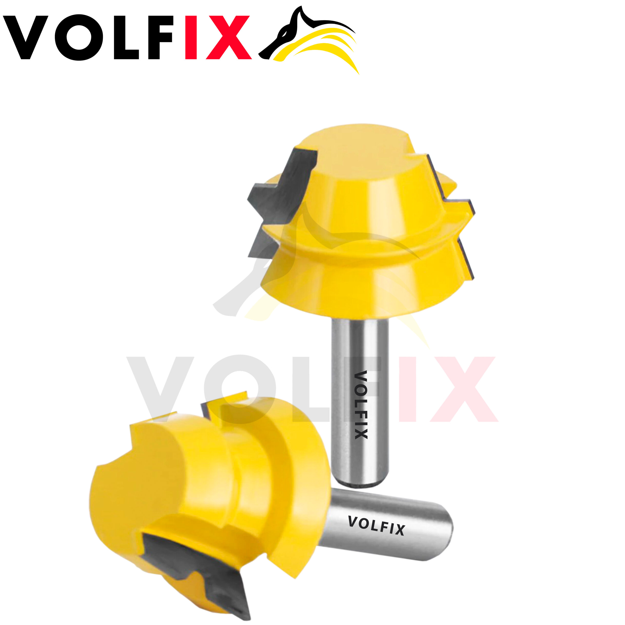 Фрези для виготовлення бочок VOLFIX FZ-120-600 d8 пазо-шипова фреза для з'єднання (тато-мама)