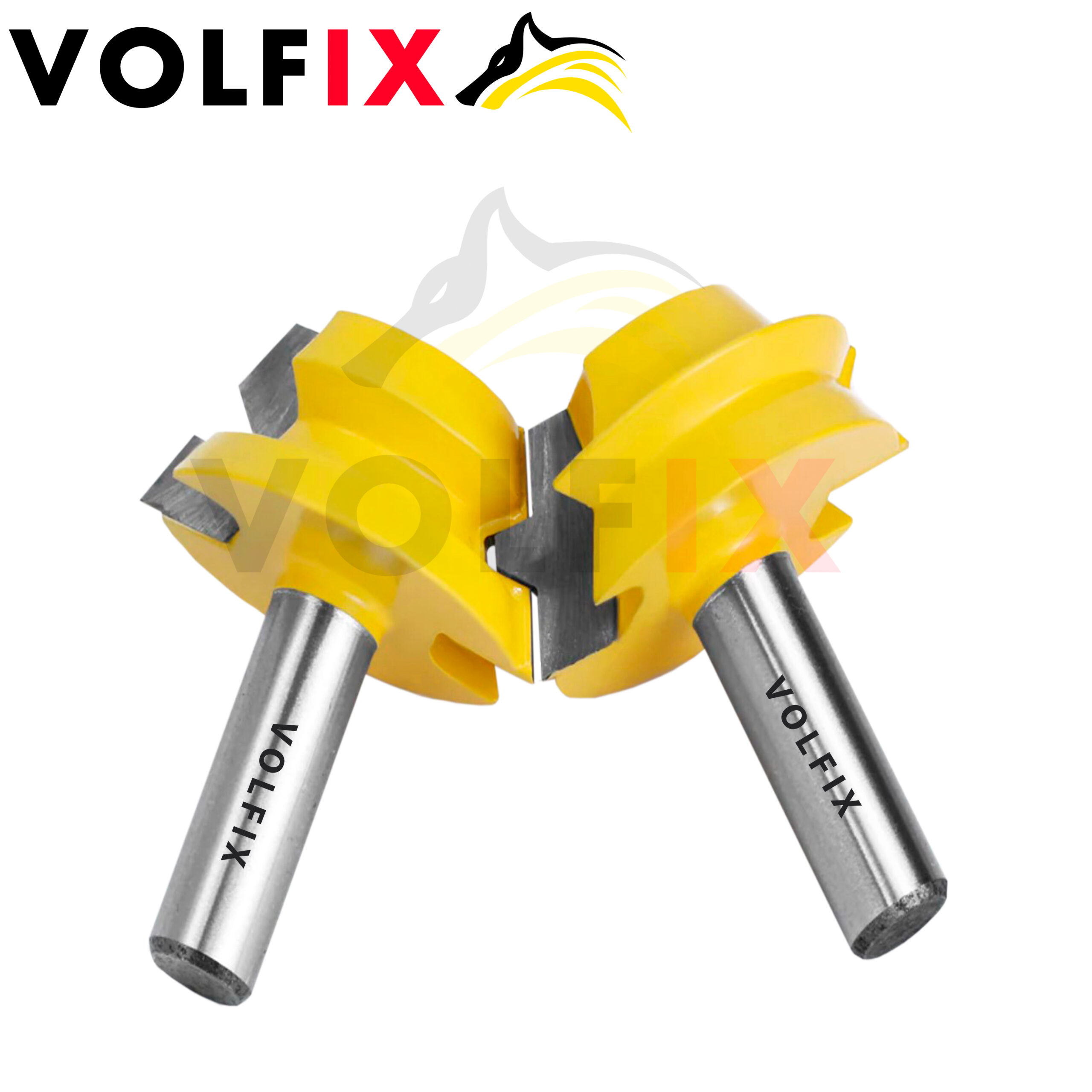 Фрези для виготовлення бочок VOLFIX FZ-120-600 d8 пазо-шипова фреза для з'єднання (тато-мама)