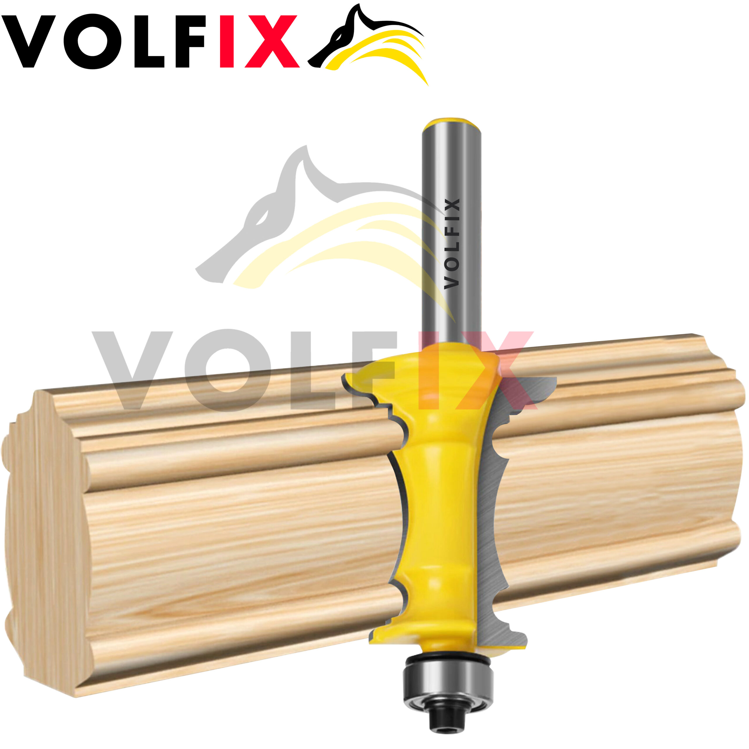 Фігурна кромкова фреза VOLFIX FZ-120-215 d8 h38