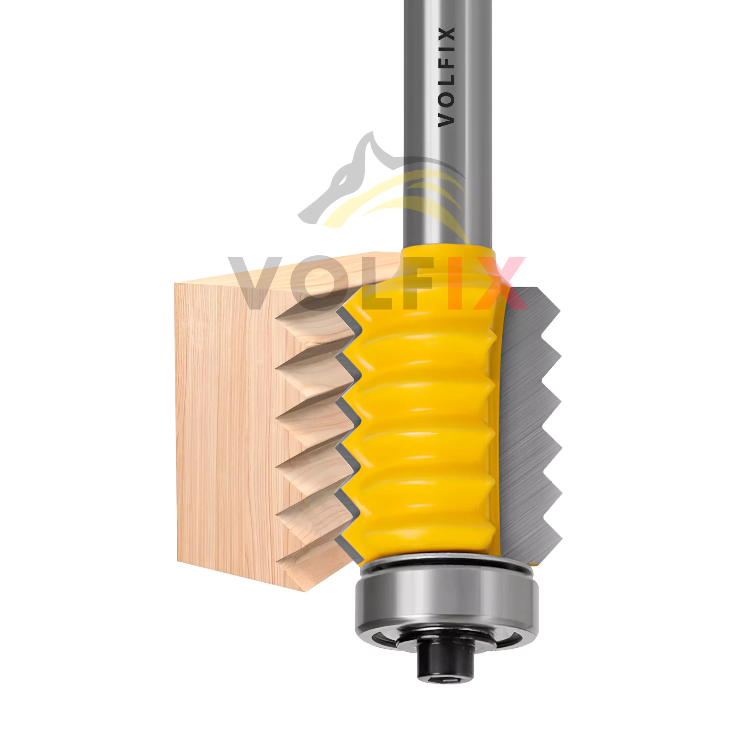 Фреза VOLFIX FZ-120-511 d8 для зрощування деревини по ширині (мікрошип)