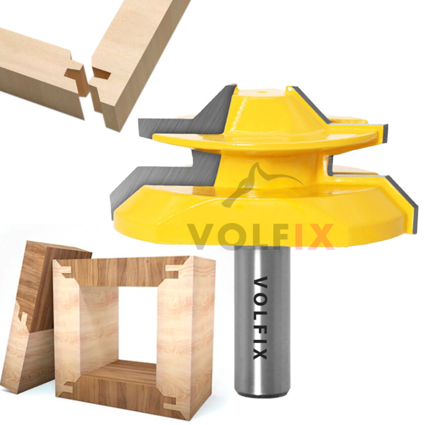 Фреза для кутового зрощування деревини VOLFIX FZ-120-554 d12