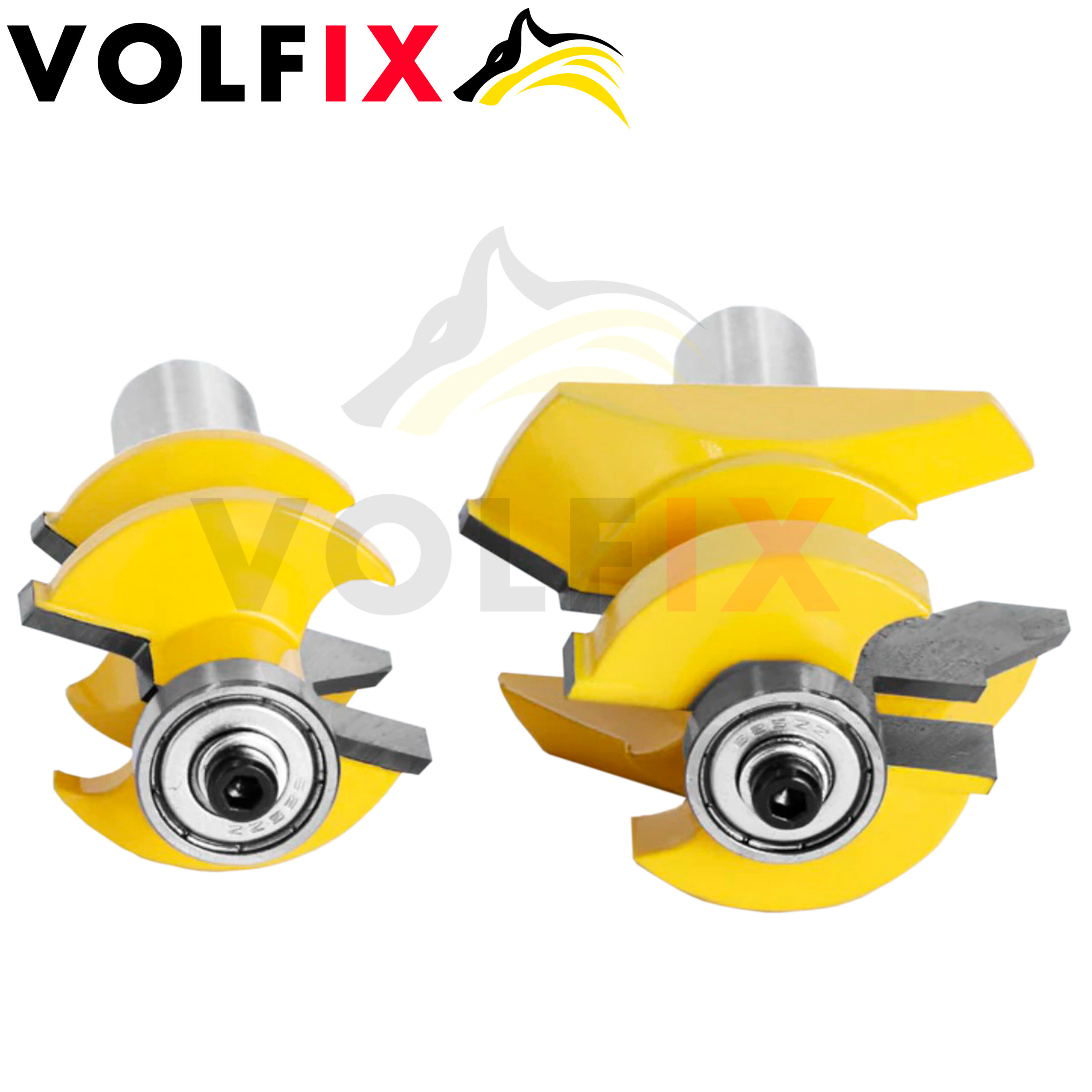 Фрези для вагонки VOLFIX FZ-120-800 d12 пазо-шипова фреза для обшивальної дошки