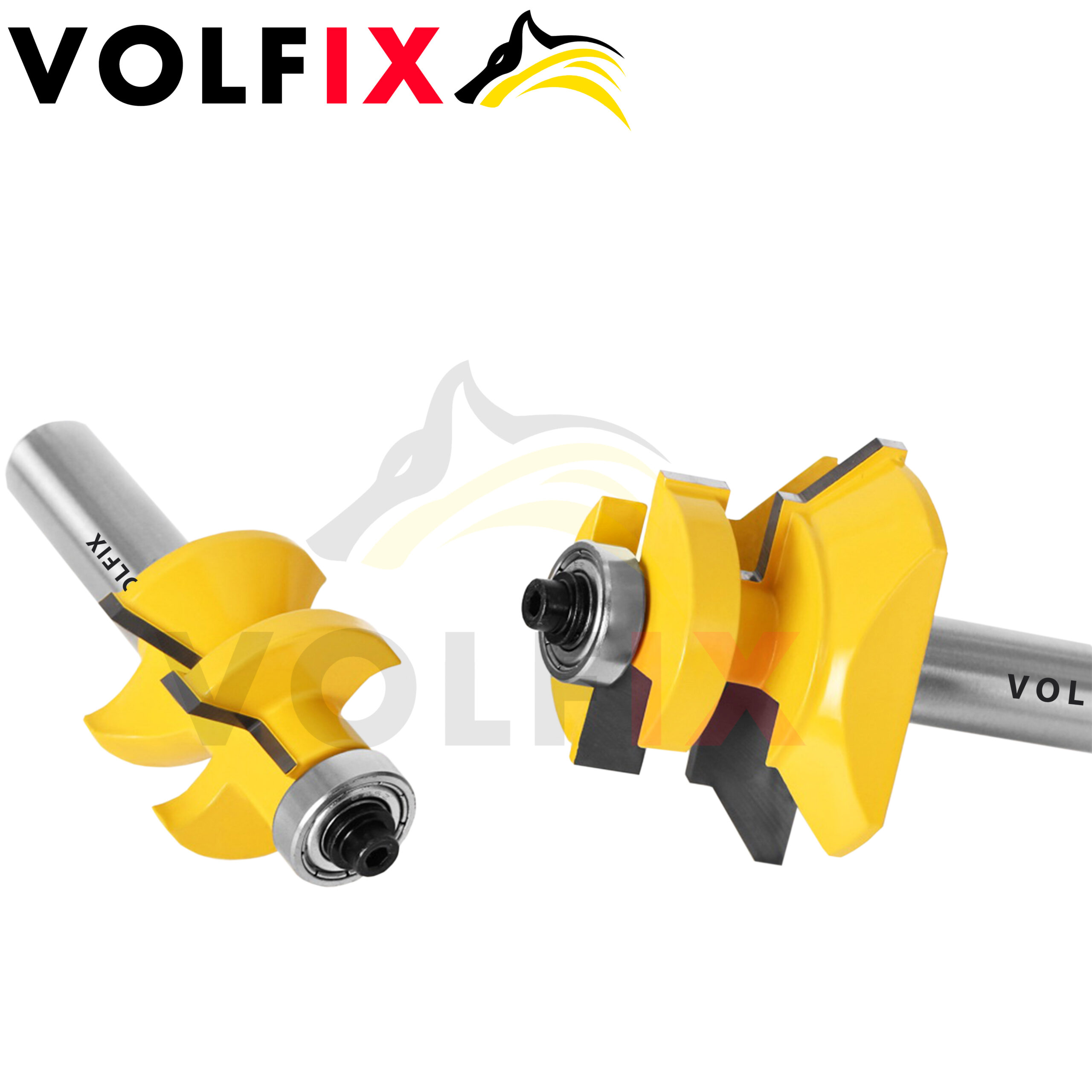 Фрези для вагонки VOLFIX FZ-120-800 d12 пазо-шипова фреза для обшивальної дошки