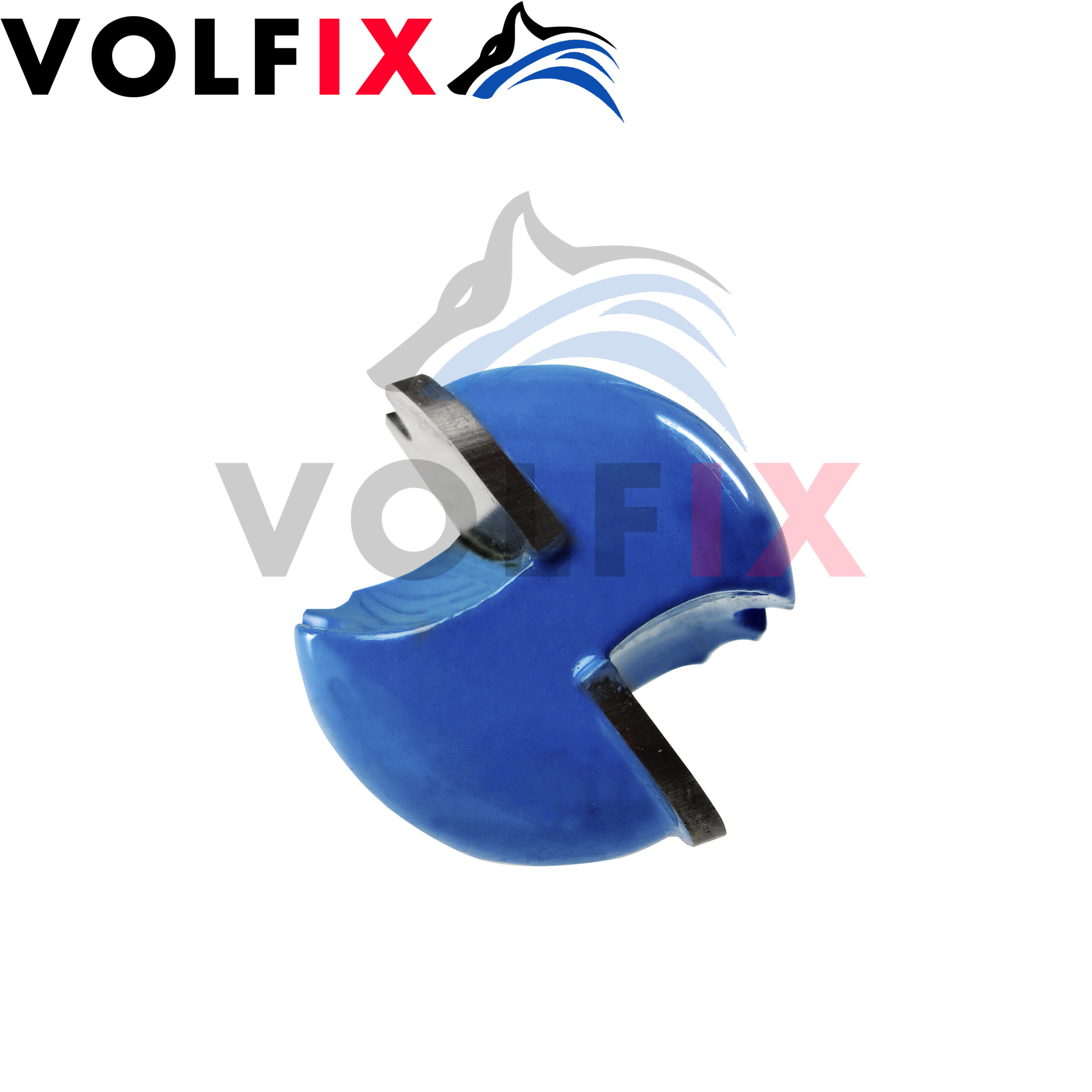 Пазова галтельна фреза VOLFIX FZ-120-262 d8 для фільонки, перил, штапика