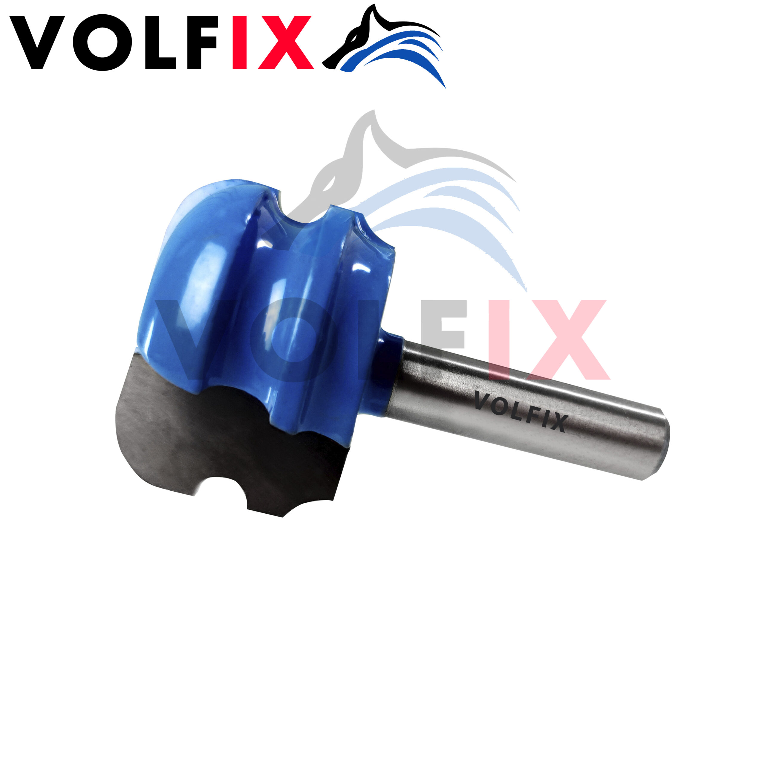 Пазова галтельна фреза VOLFIX FZ-120-262 d8 для фільонки, перил, штапика