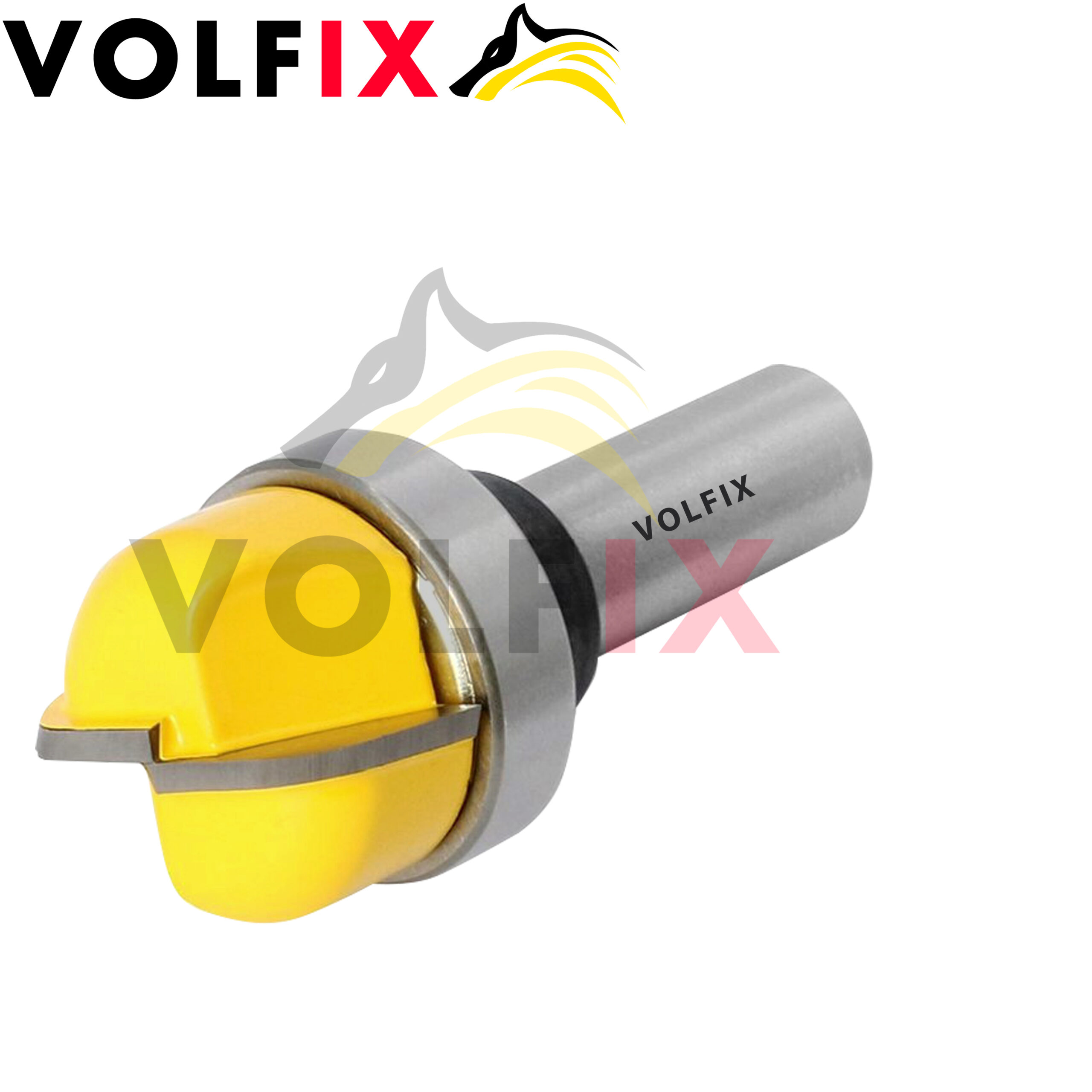 Пазова галтельна фреза з підшипником VOLFIX FZ-120-250 d12 для виготовлення жолобків тарілок чаш лотків підносів