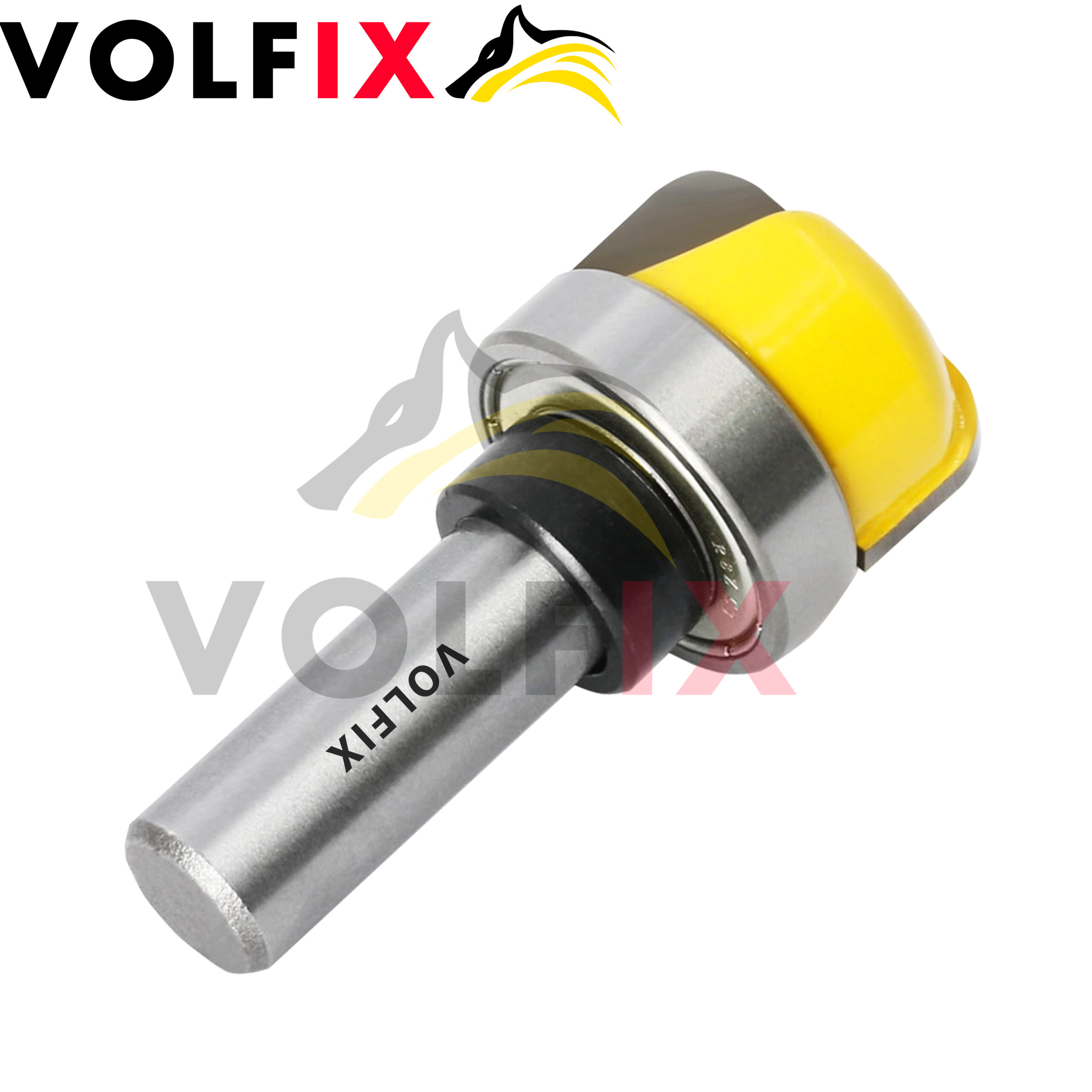 Пазова галтельна фреза з підшипником VOLFIX FZ-120-250 d12 для виготовлення жолобків тарілок чаш лотків підносів