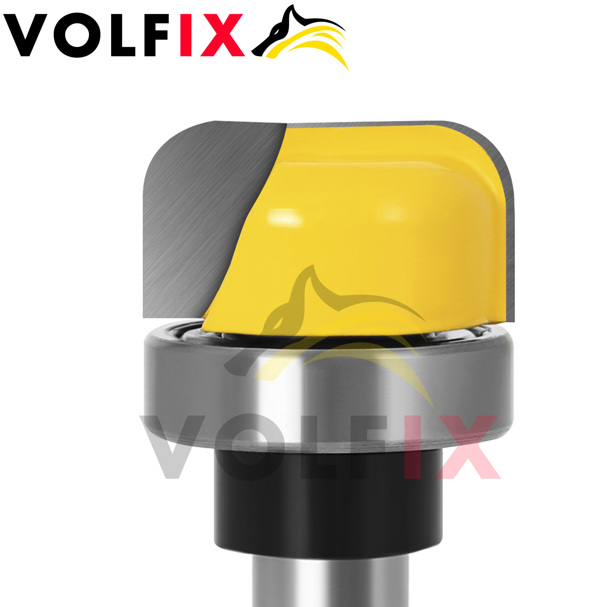 Пазова галтельна фреза з підшипником VOLFIX FZ-120-250 d12 для виготовлення жолобків тарілок чаш лотків підносів