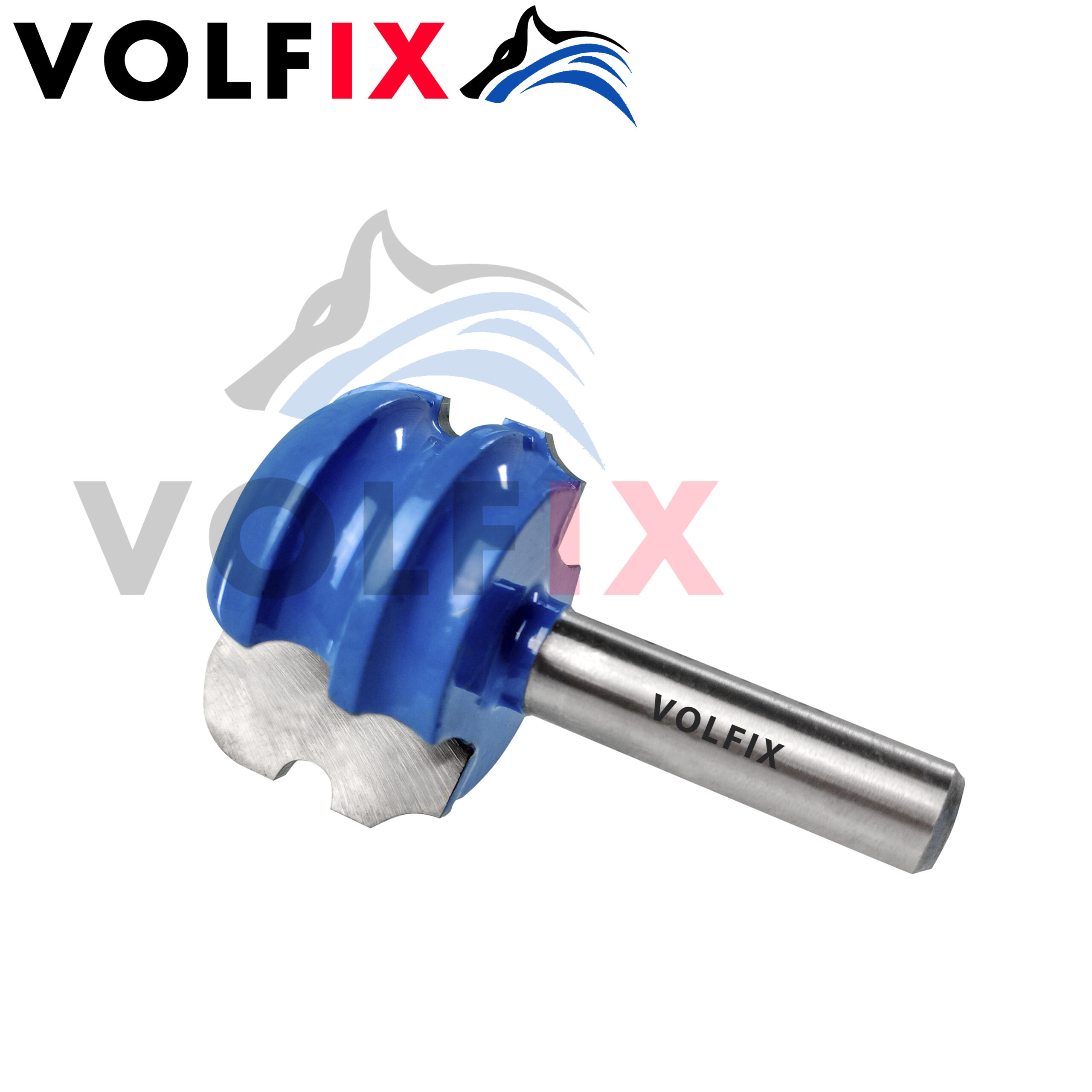 Пазова фасонна фреза VOLFIX FZ-120-262 d8 для фільонки, перил, штапика