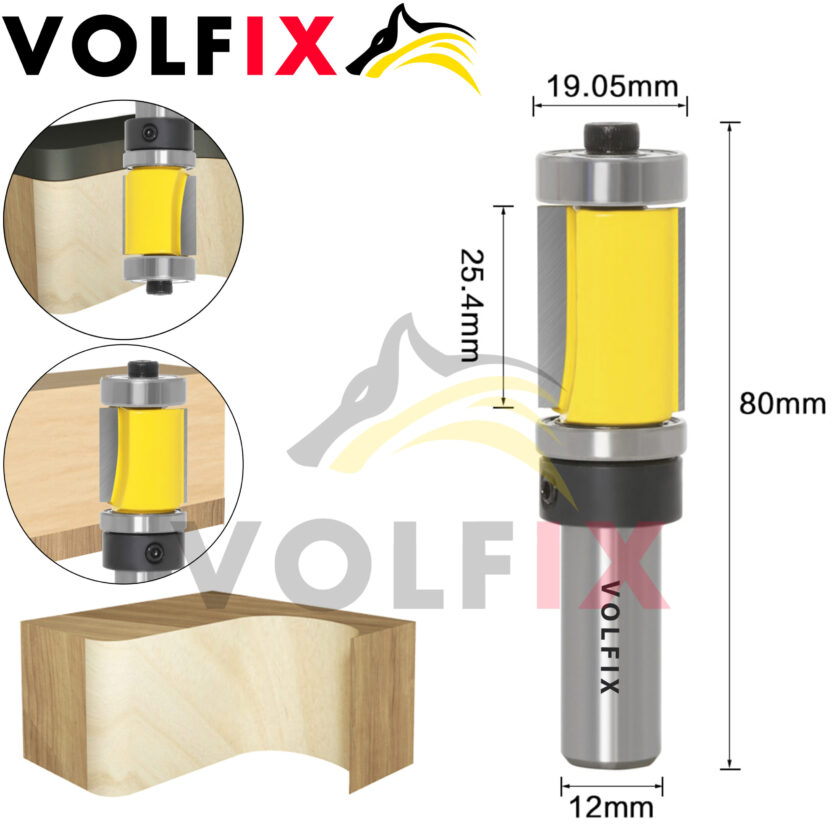Фреза обкаточна пряма VOLFIX FZ-120-462 d12