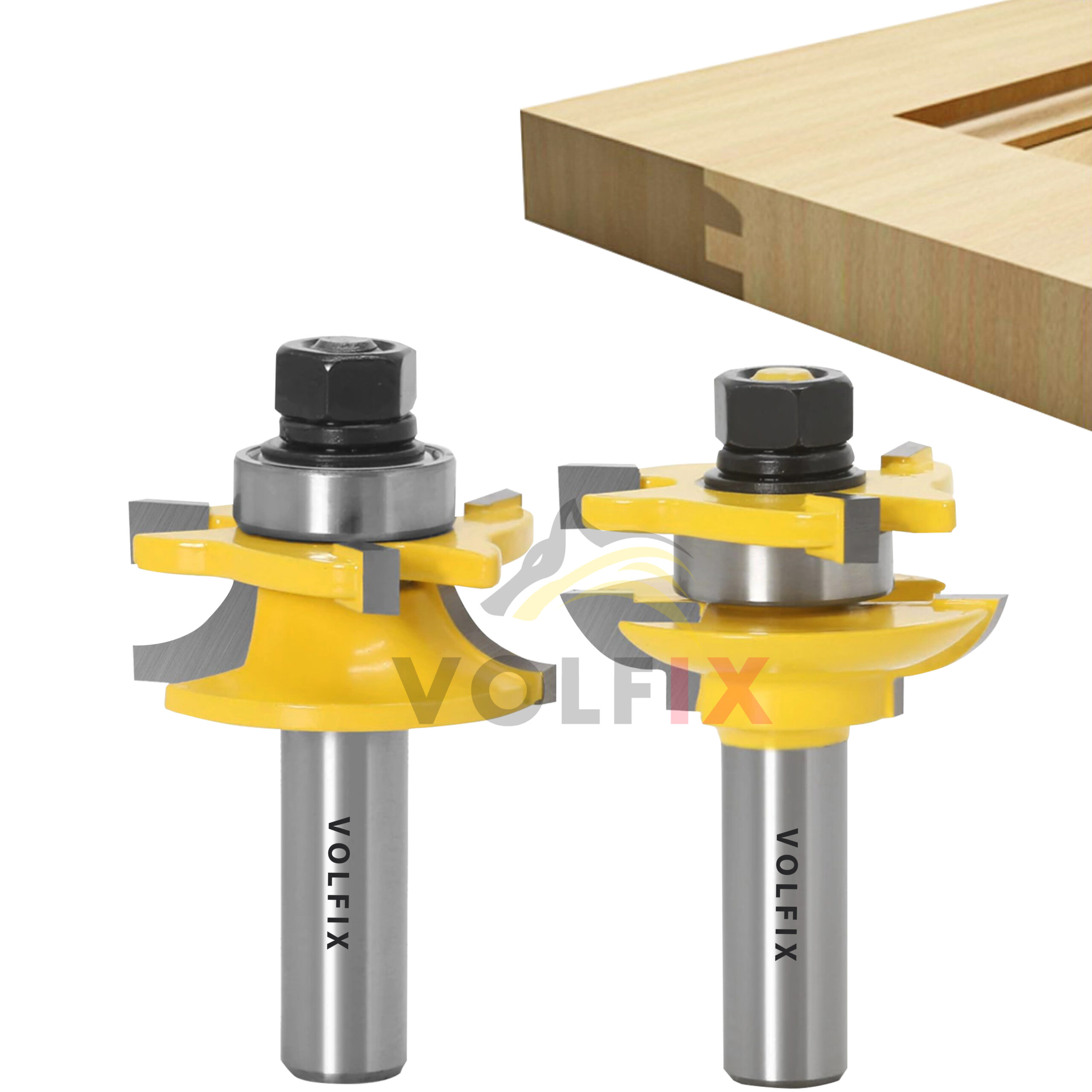 Фрези VOLFIX FZ-120-902 d12 для мебельної обв'язки
