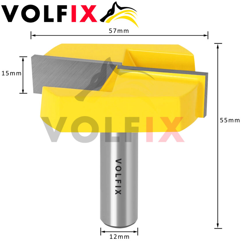 Фреза для вирівнювання поверхні VOLFIX FZ-120-400 D57 h15 d12