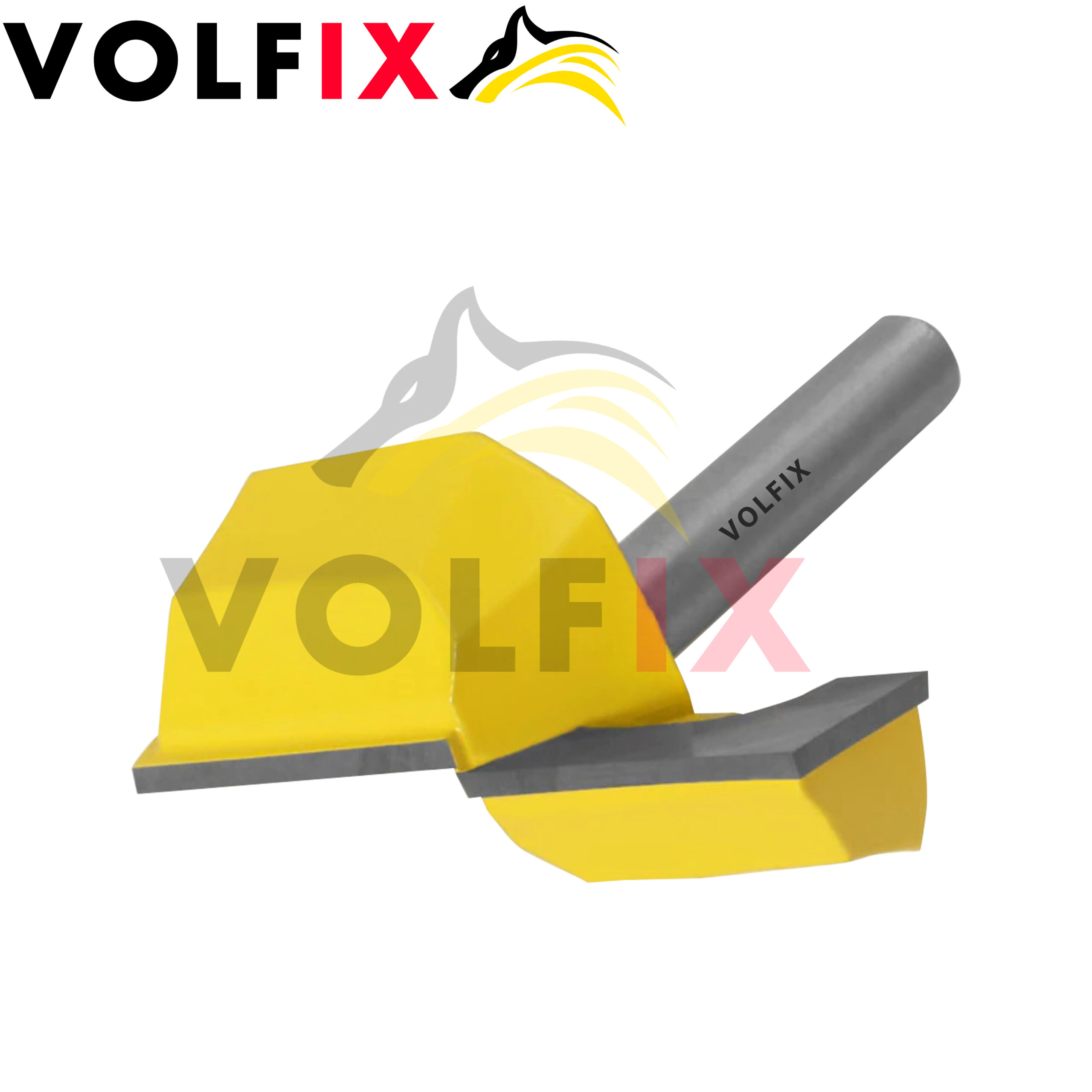 D57 h15 d8 полегшена погружна пазова пряма фреза VOLFIX FZ-120-410 d8