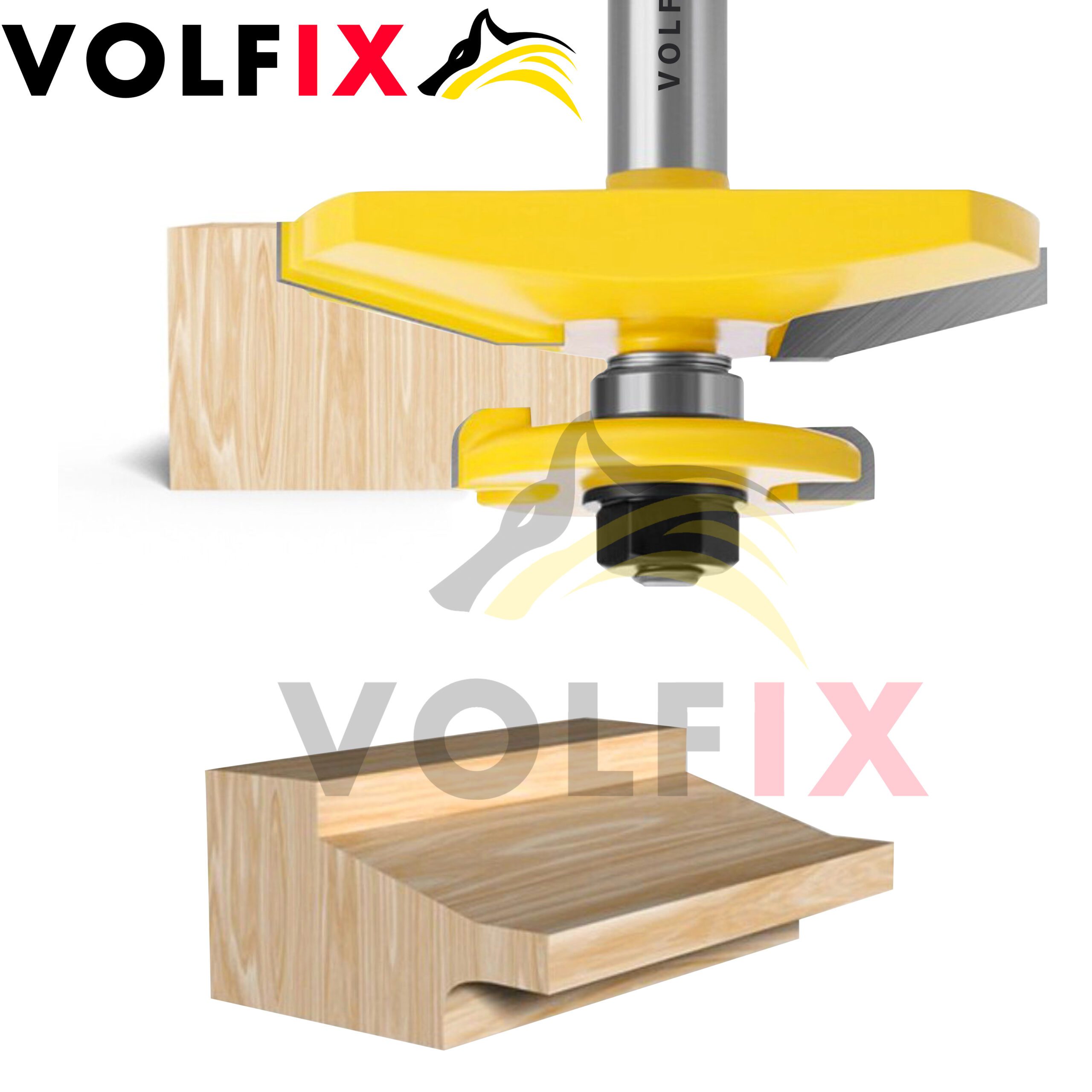 Фігірейна двостороння фреза VOLFIX FZ-120-932 d12 для виготовлення фільонки