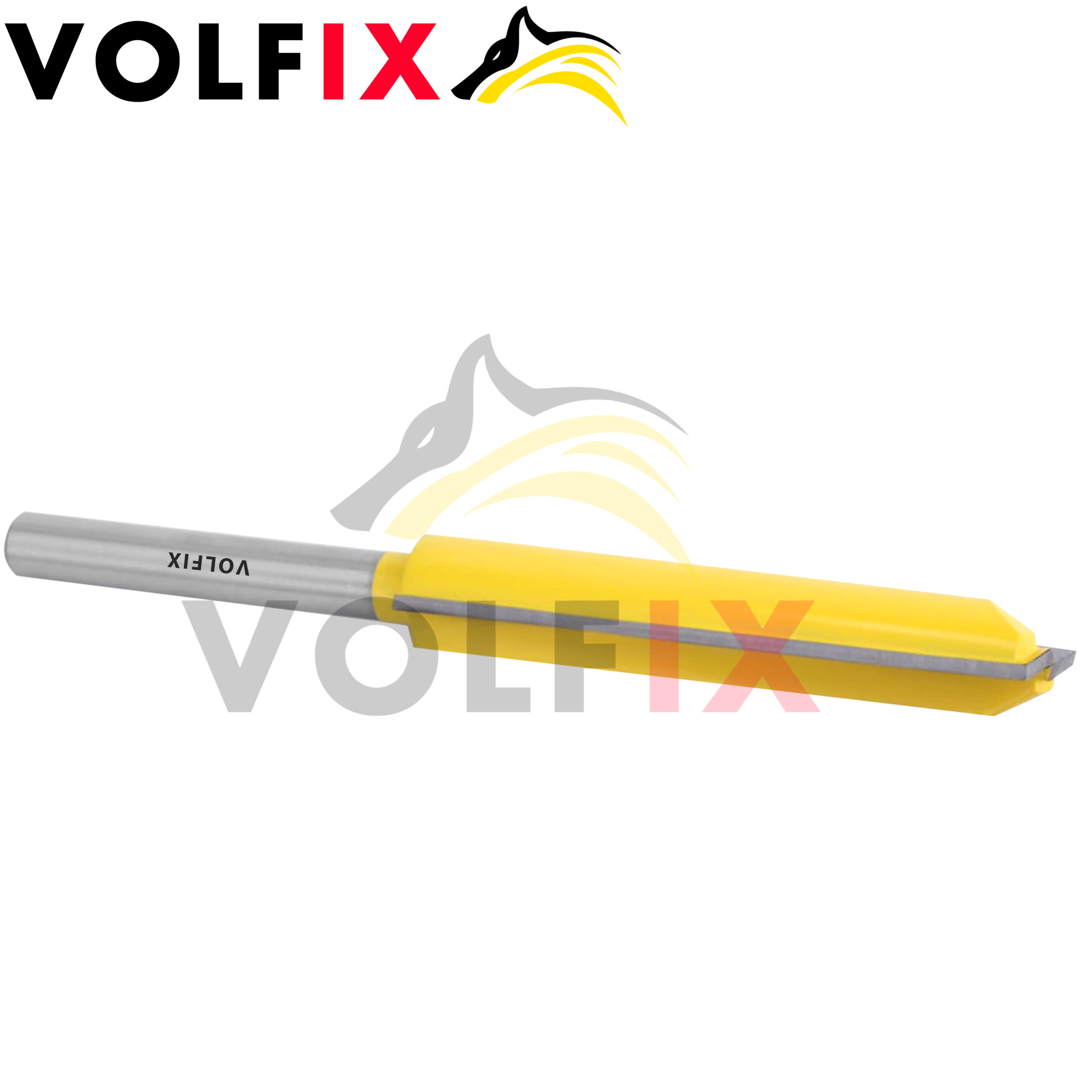 D16 d8 H130 h76 погружна прямая пазова фреза VOLFIX FZ-130 D16 d8