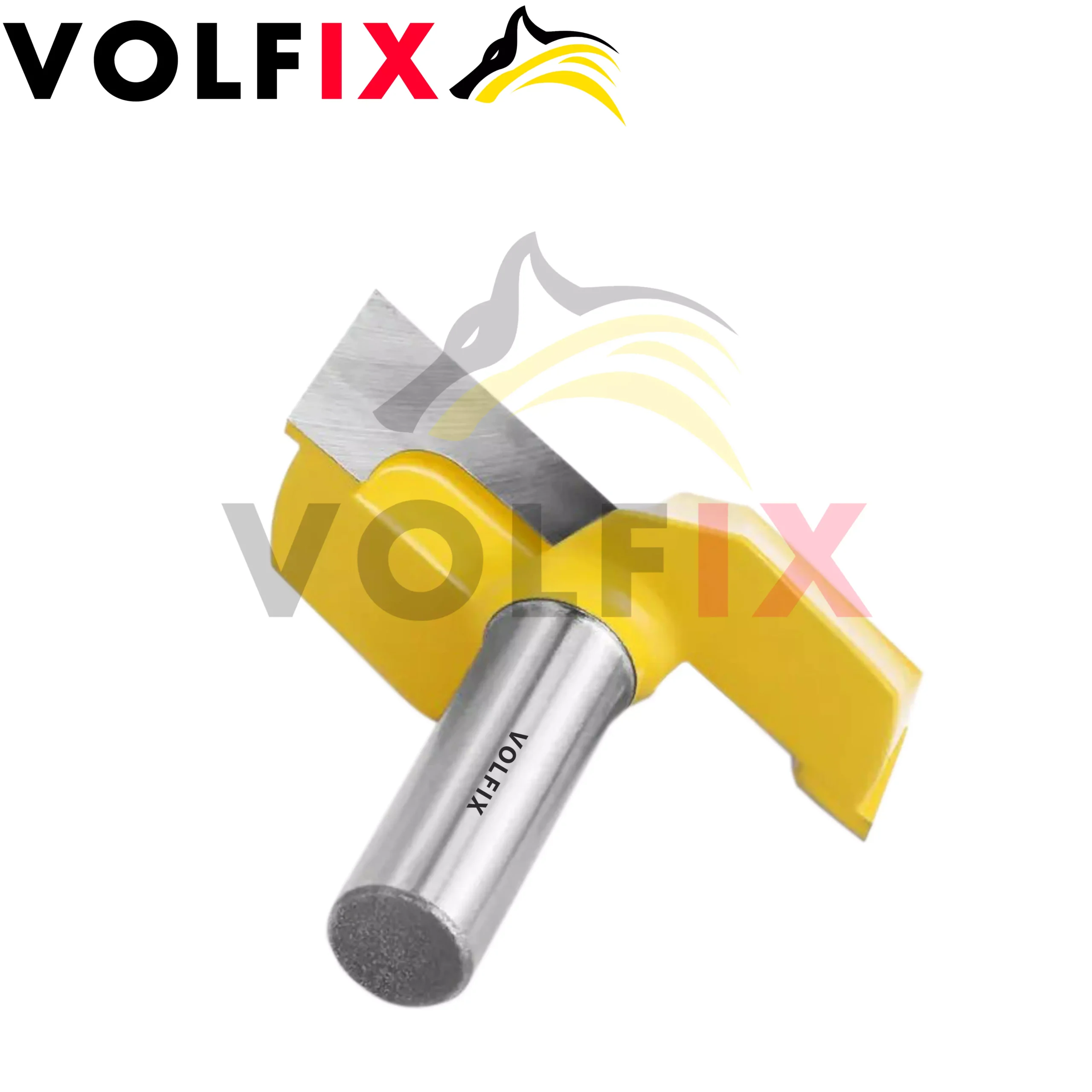 D57 h15 d12 полегшена погружна пазова пряма фреза VOLFIX FZ-120-410 d12