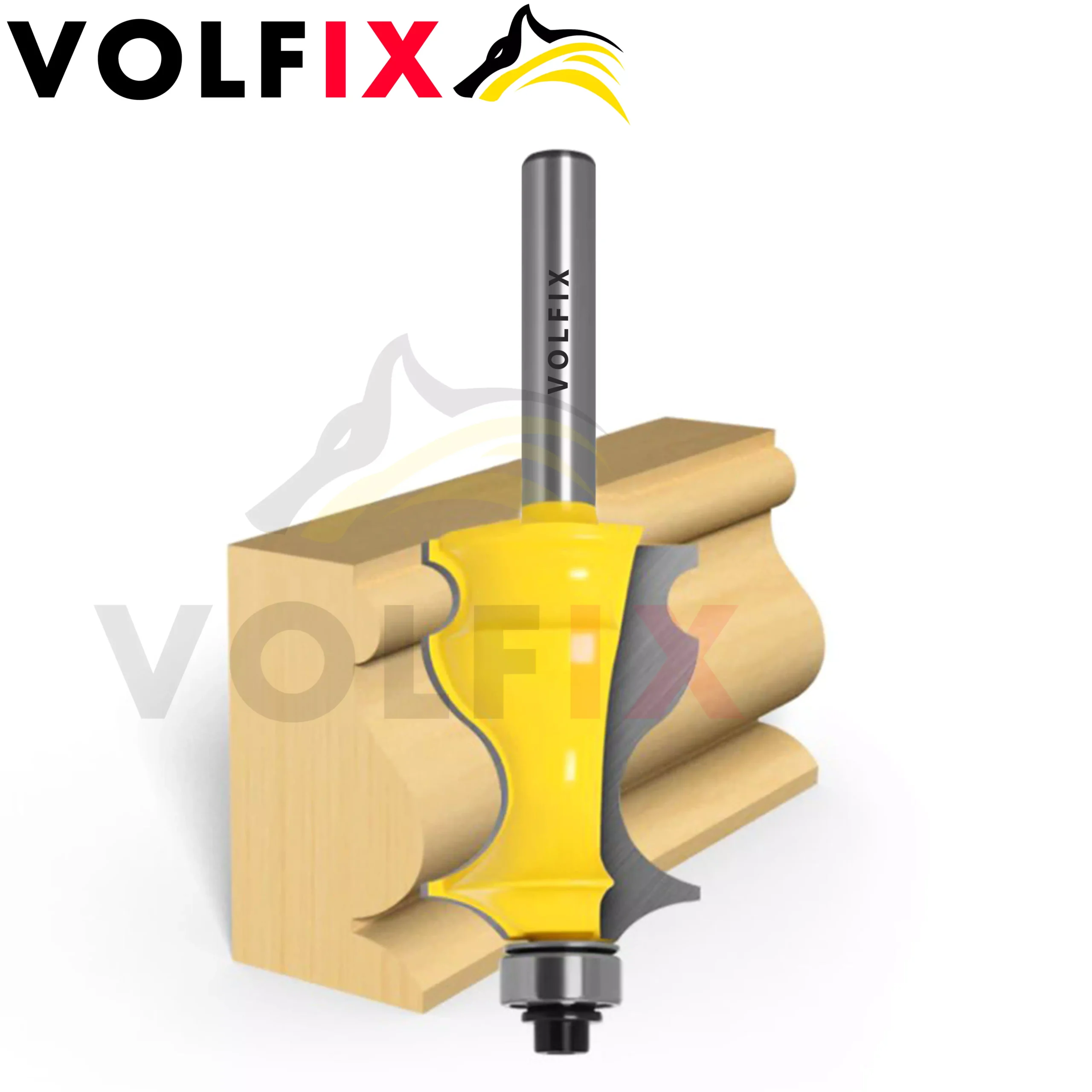 Фігурна кромкова фреза VOLFIX FZ-120-214 d8