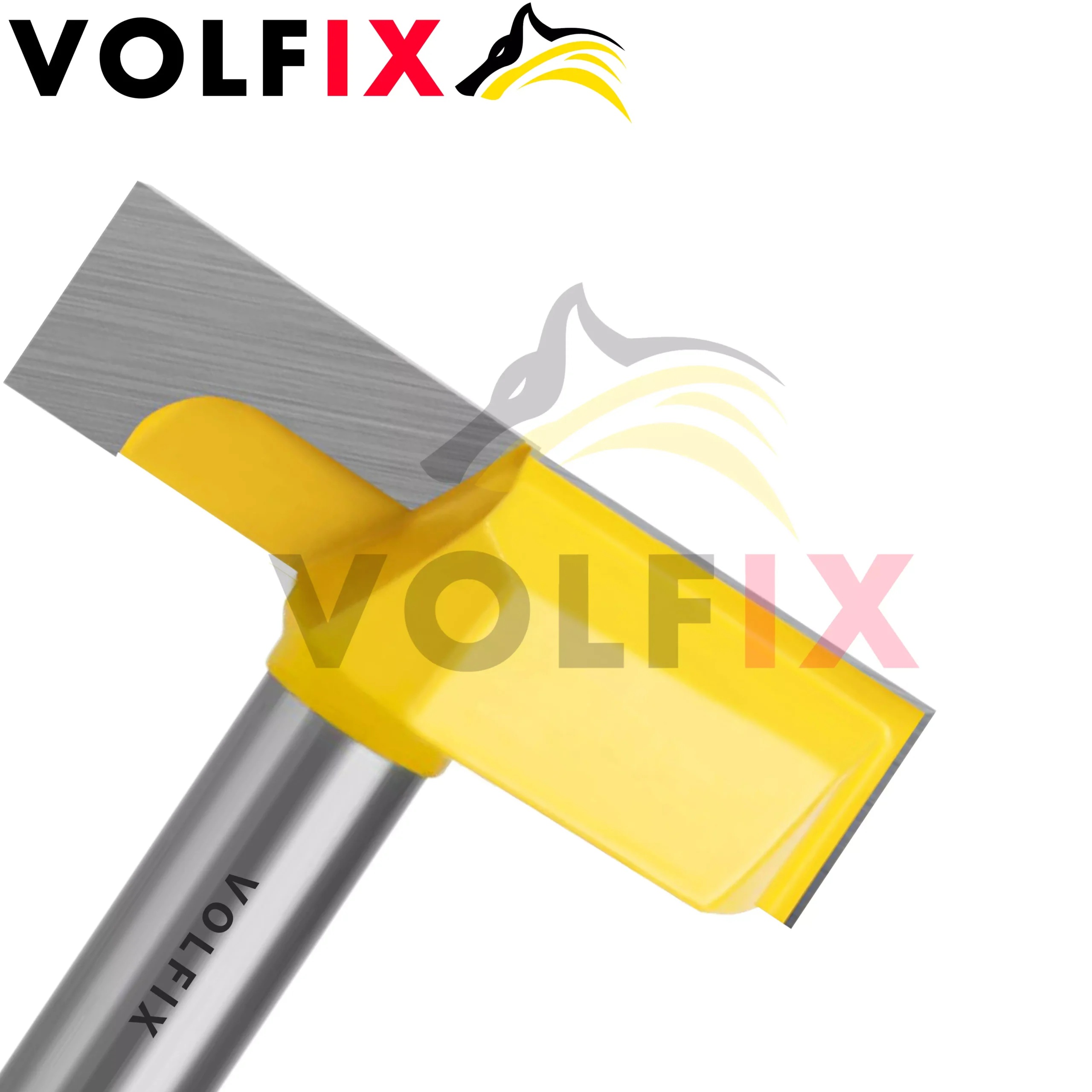 D57 h15 d12 полегшена фреза для вирівнювання поверхні VOLFIX FZ-120-410 d12