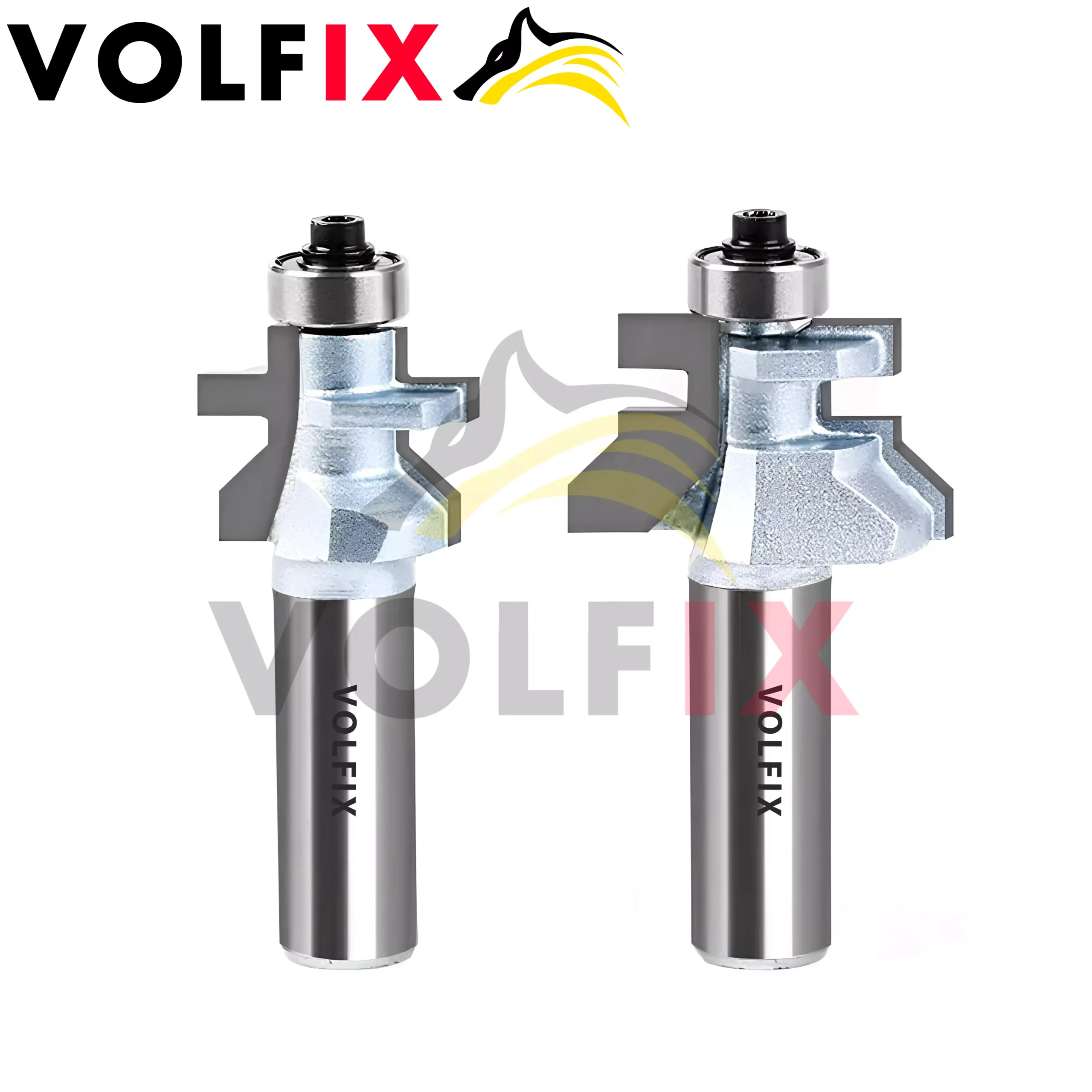 Фрези для вагонки VOLFIX FZ-120-801 d12 пазо-шипова фреза для обшивальної дошки