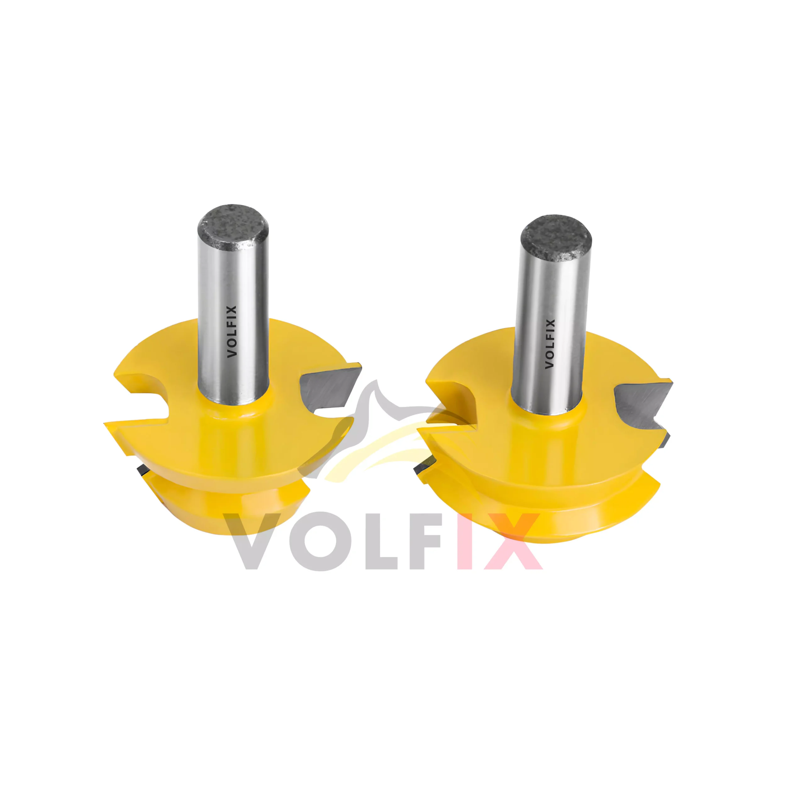 Фрези для виготовлення бочок VOLFIX FZ-120-605 d12 пазо-шипова фреза для з'єднання (тато-мама)