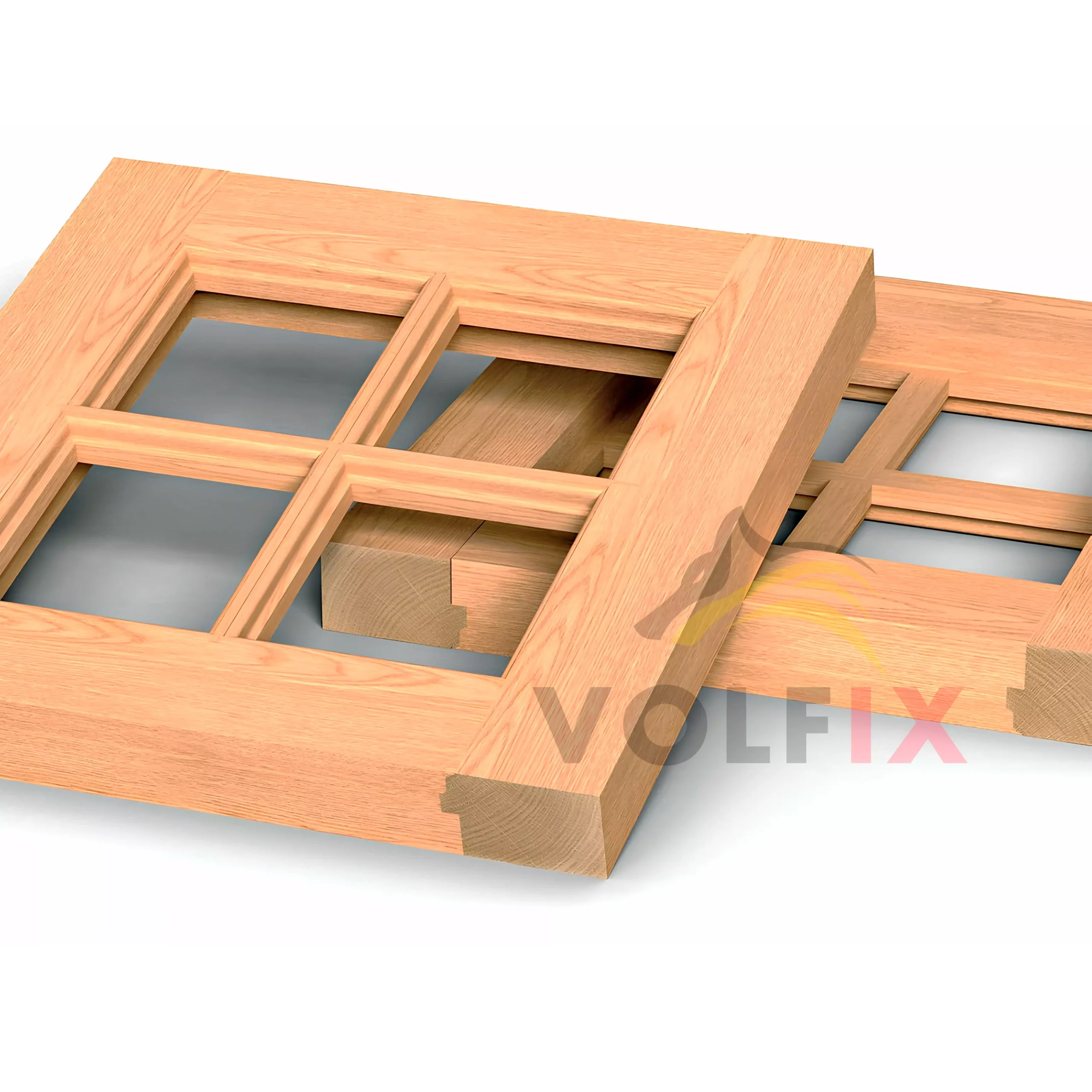 Фрези VOLFIX FZ-120-870 d12 для виготовлення віконних рам